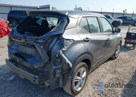 2022 Nissan Kicks S Xtronic Cvt from USA, damaged, VIN 3N1CP5BV6NL529626
